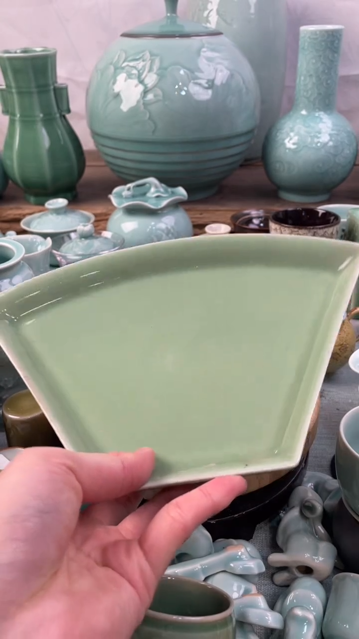 【闪购商品】特价福利 微瑕 慧仙青瓷