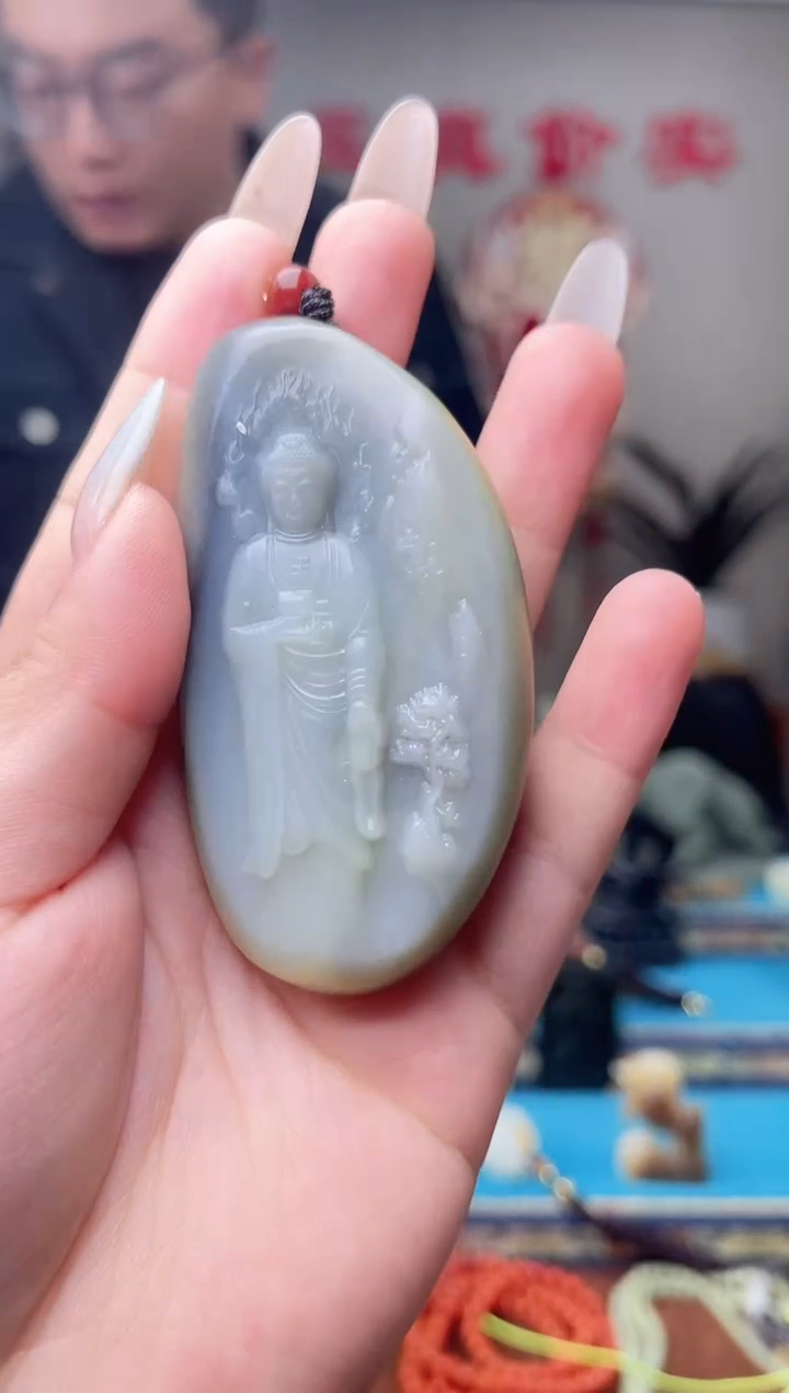 【闪购商品】和田玉挂件未镶嵌1