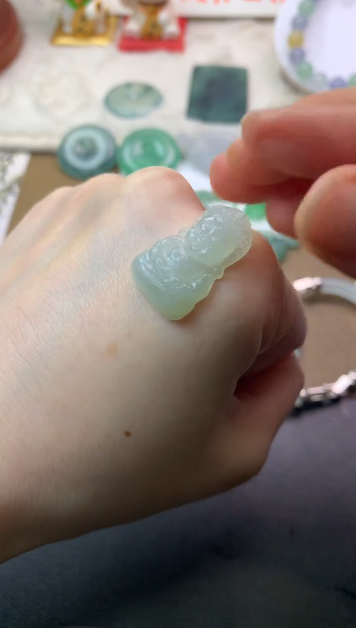 未镶嵌定制翡翠毛货