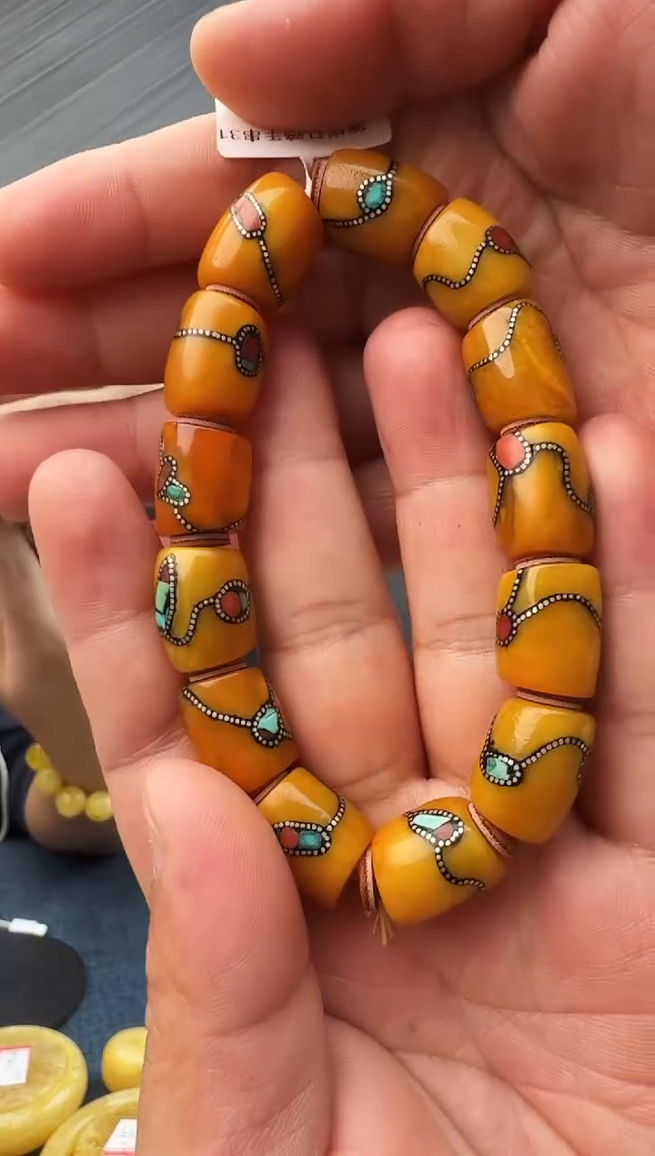 蜜蜡未镶嵌珠宝奇石假一罚十31，13多样性发其一