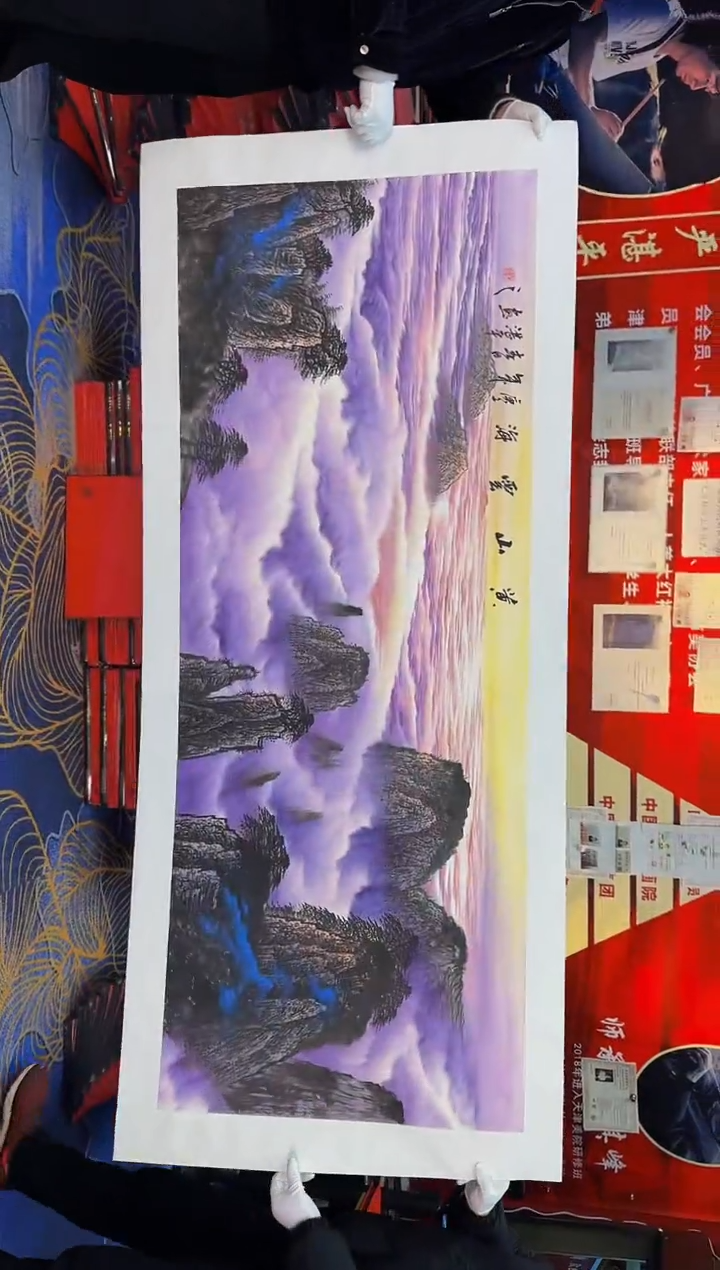 【闪购商品】国画手绘国画山水花鸟作品