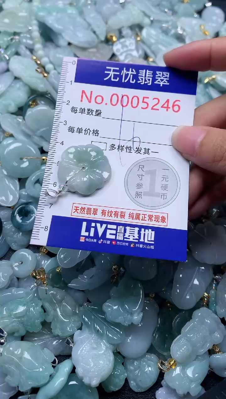 颈饰未镶嵌翡翠5246