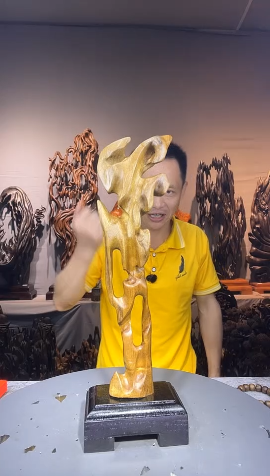 金丝楠金丝楠小叶桢楠随行摆件31