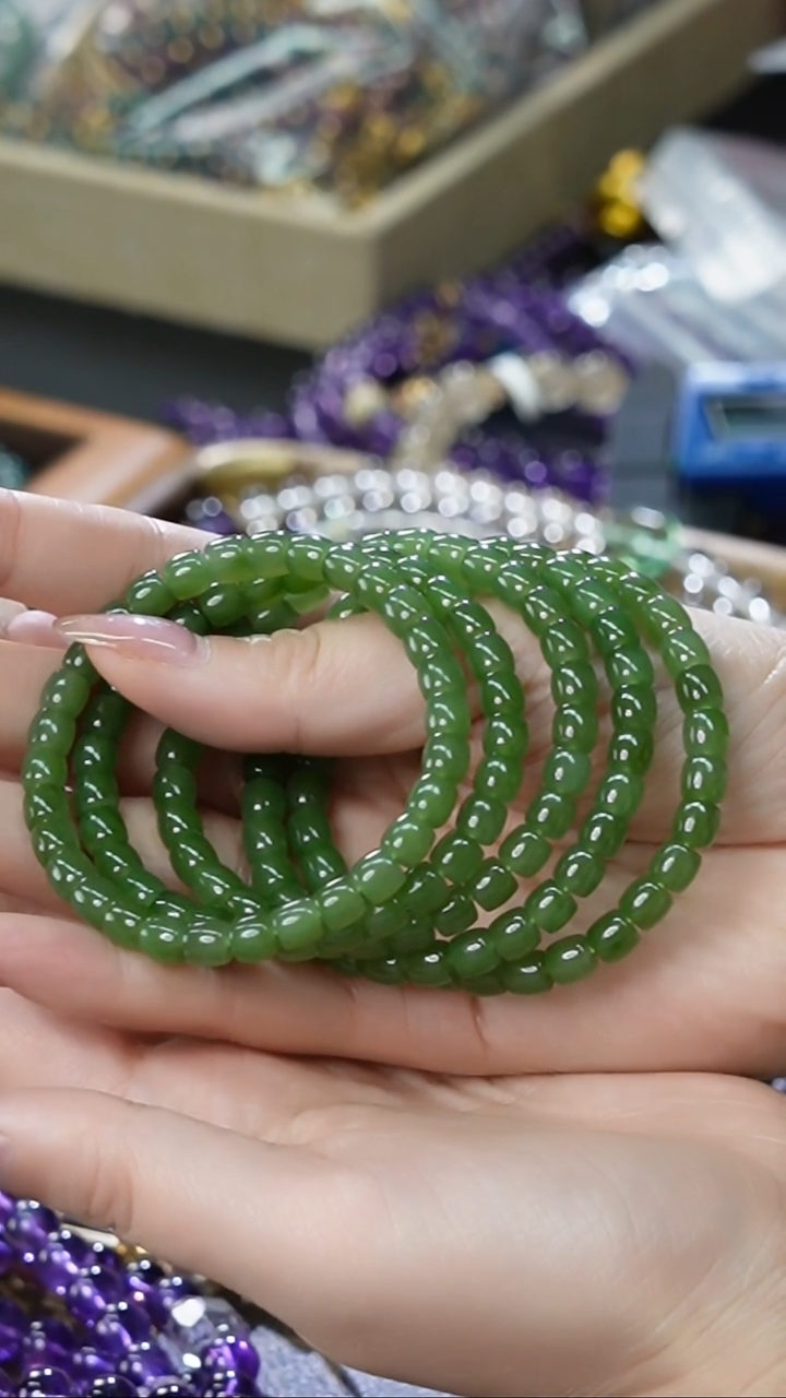 【闪购商品】和田玉手链未镶嵌手串0209025