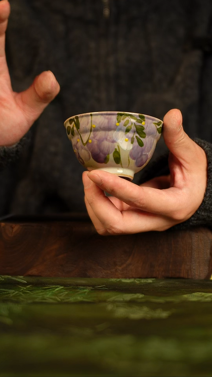 手绘手作茶器清尘手作茶器