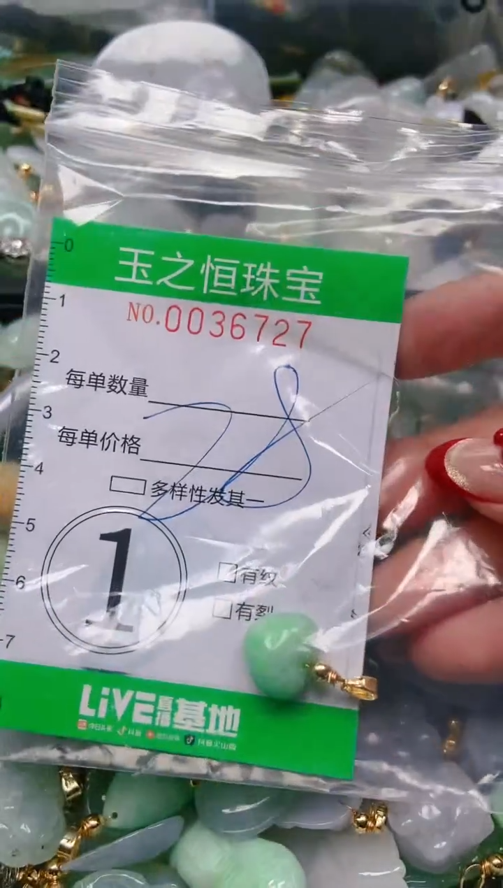 【闪购商品】翡翠颈饰未镶嵌闪购0036727