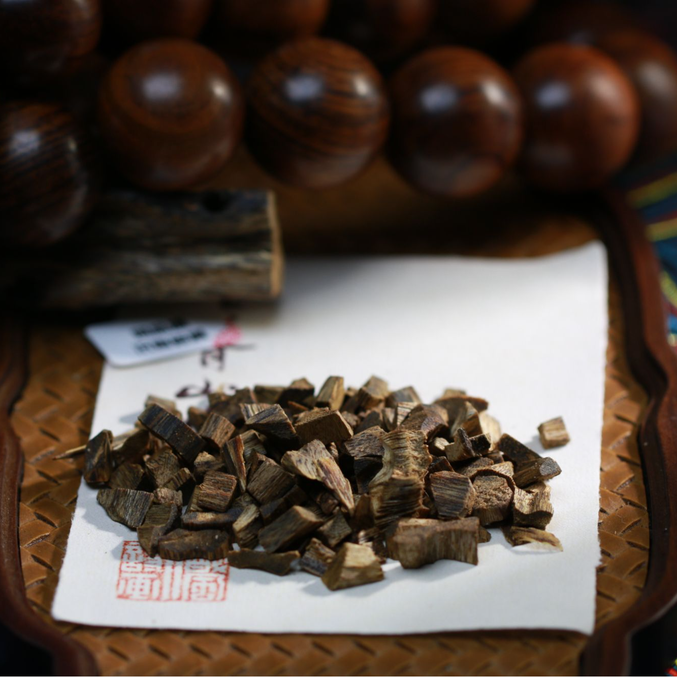 沉香【曹总文玩】登流眉沉香碎屑CX757(多样性发货)