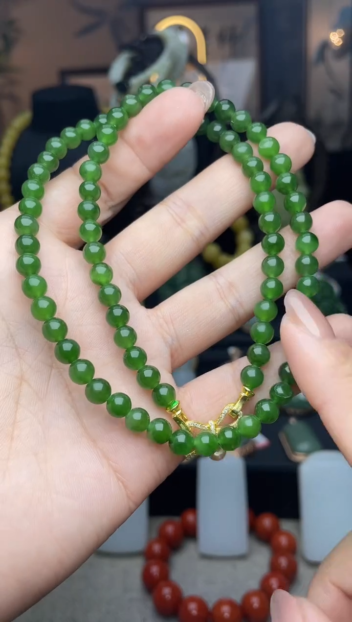 【闪购商品】和田玉颈饰未镶嵌项链c043