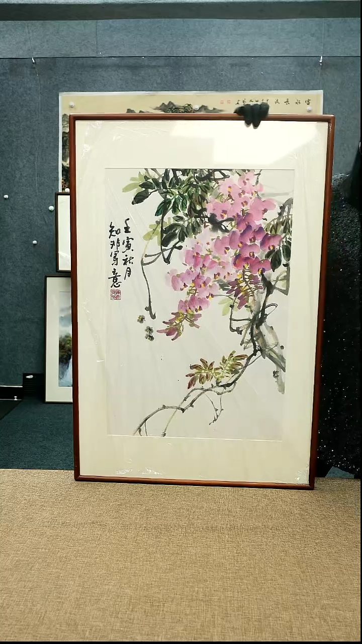【闪购商品】国画62*92知非老师花鸟