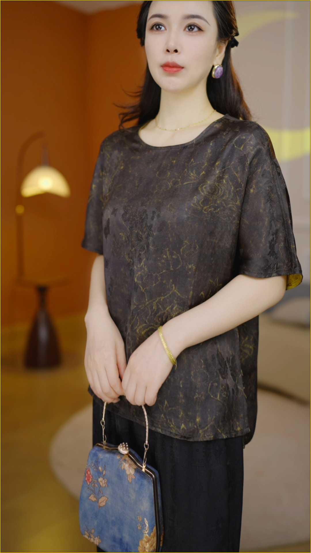 <双面双穿>中式夏季新款气质双面穿小衫（XH71/狮子/芝/玉）