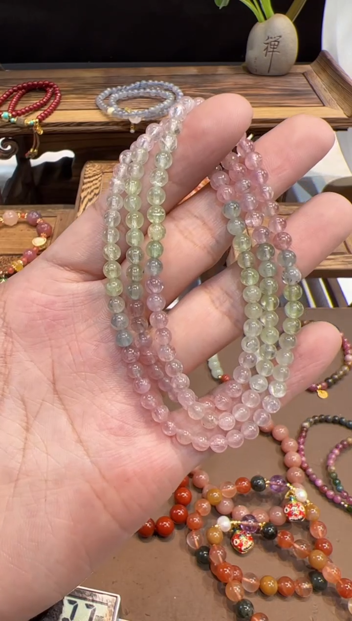 【闪购商品】碧玺手串未镶嵌手饰@@