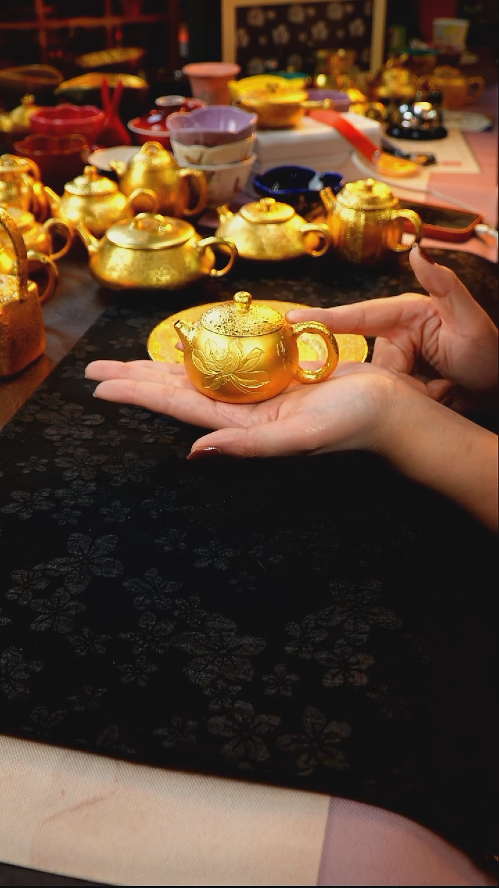 茶杯紫砂【宜景窑系列】金壶 7