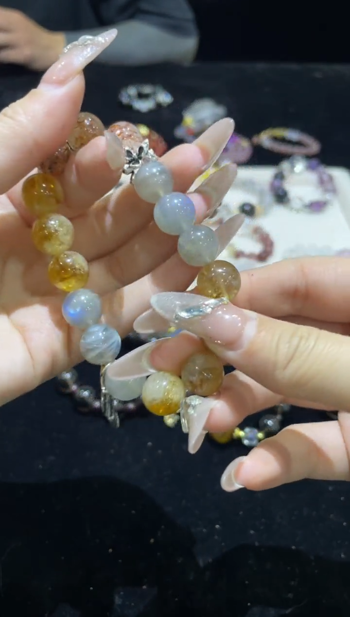 【闪购商品】水晶手链合金15浮力019