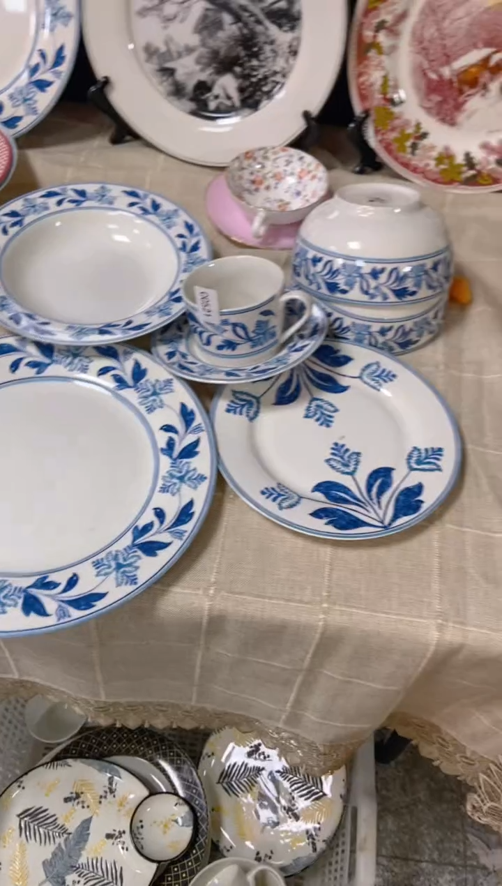 【闪购商品】瓷片CC522陶瓷没有完美无瑕陶瓷1套