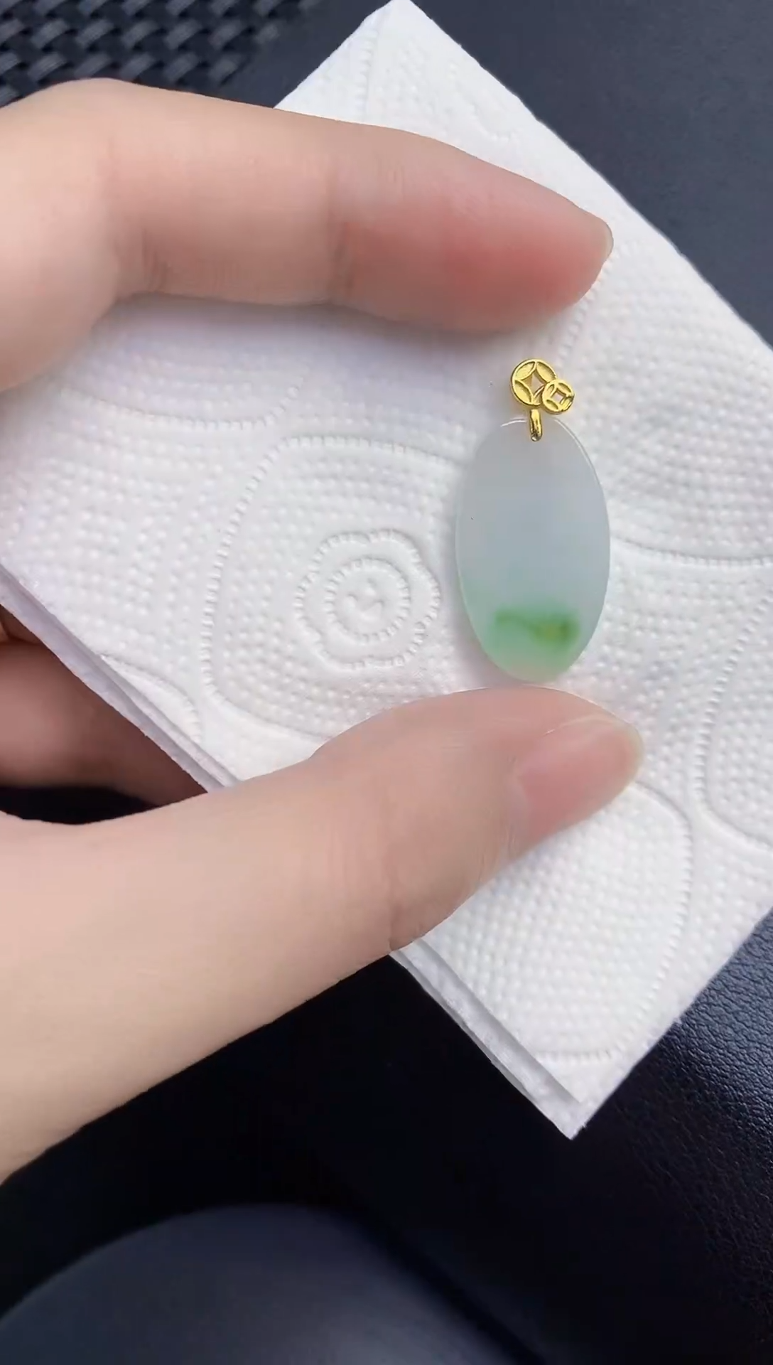 颈饰未镶嵌翡翠天然翡翠缅甸A货