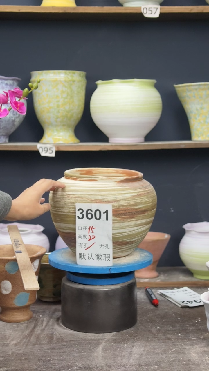 景德镇花盆默认微瑕3601