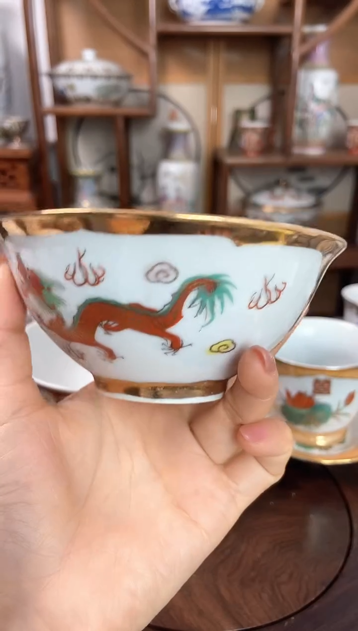 瓷片微瑕景德镇窑厂瓷摆件单件