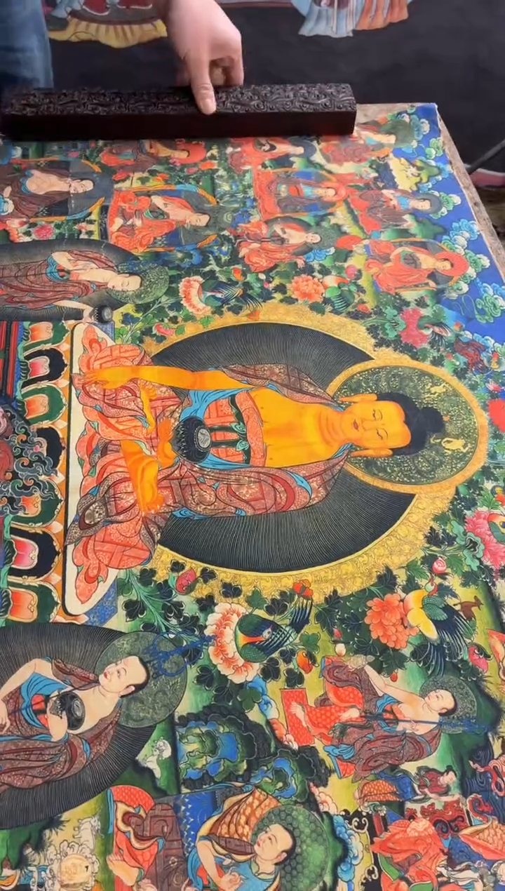 装裱画澄空梵像高端精选链接AA