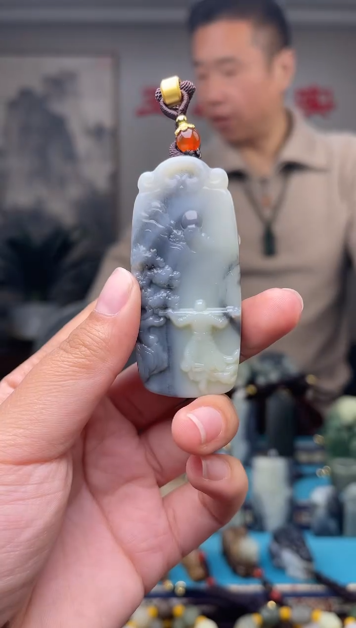 未镶嵌和田玉挂件1