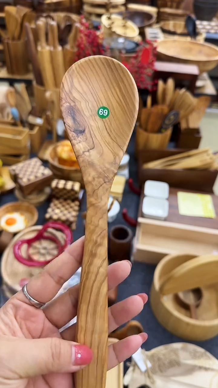 闪购木制品   橄榄木勺子