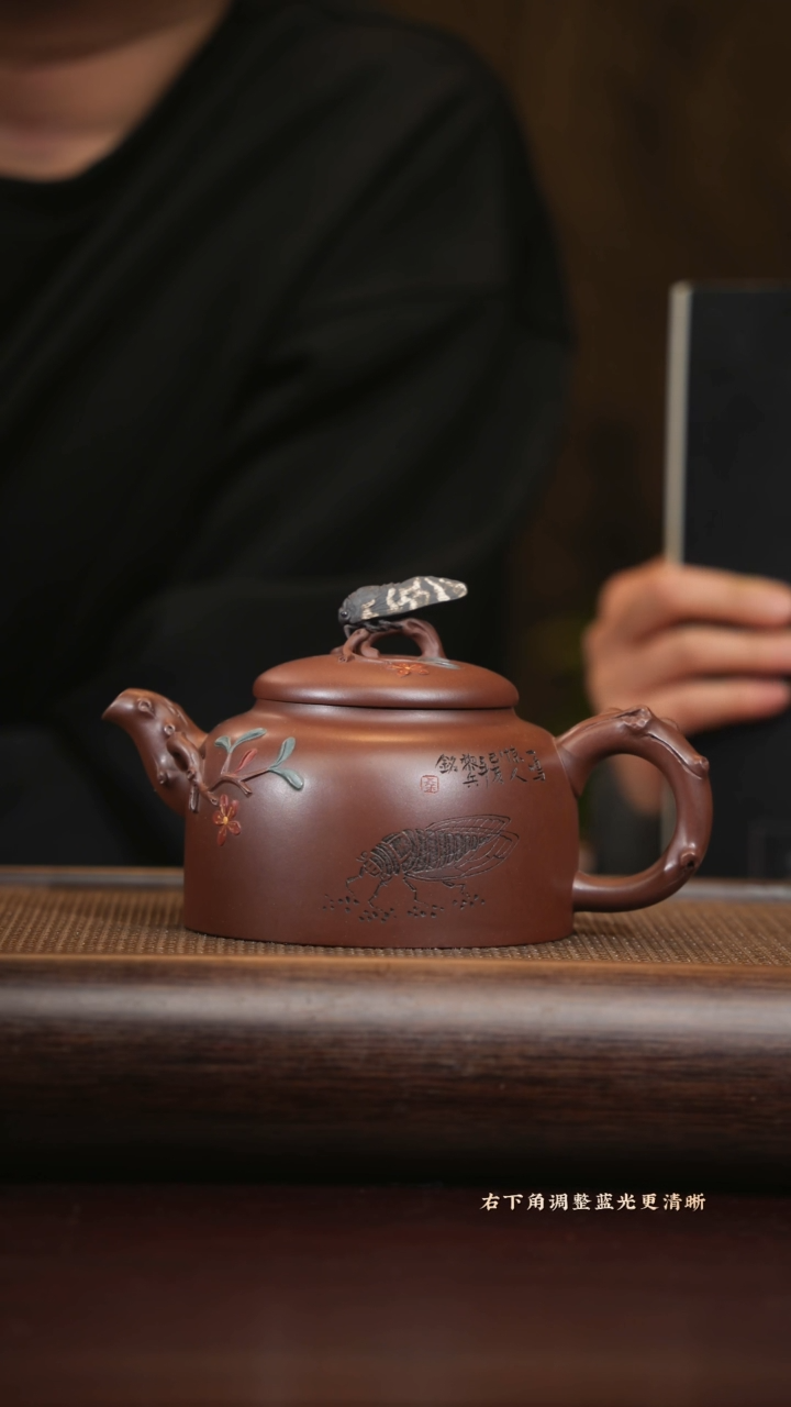 【闪购商品】紫砂茶壶slb 大一鸣惊人 特级紫泥 480