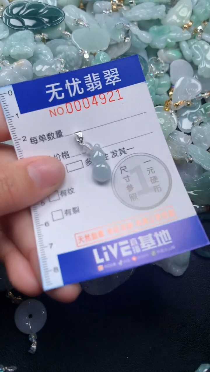 颈饰未镶嵌翡翠4921