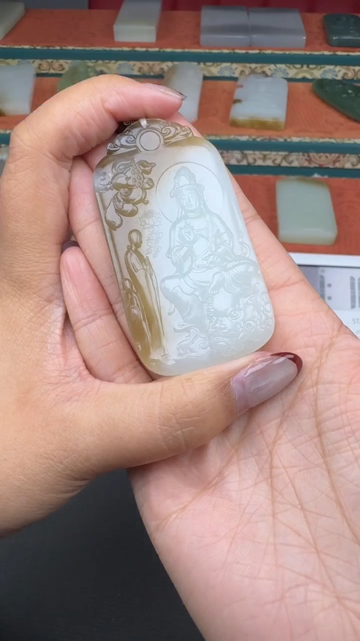 【闪购商品】和田玉颈饰未镶嵌婷婷