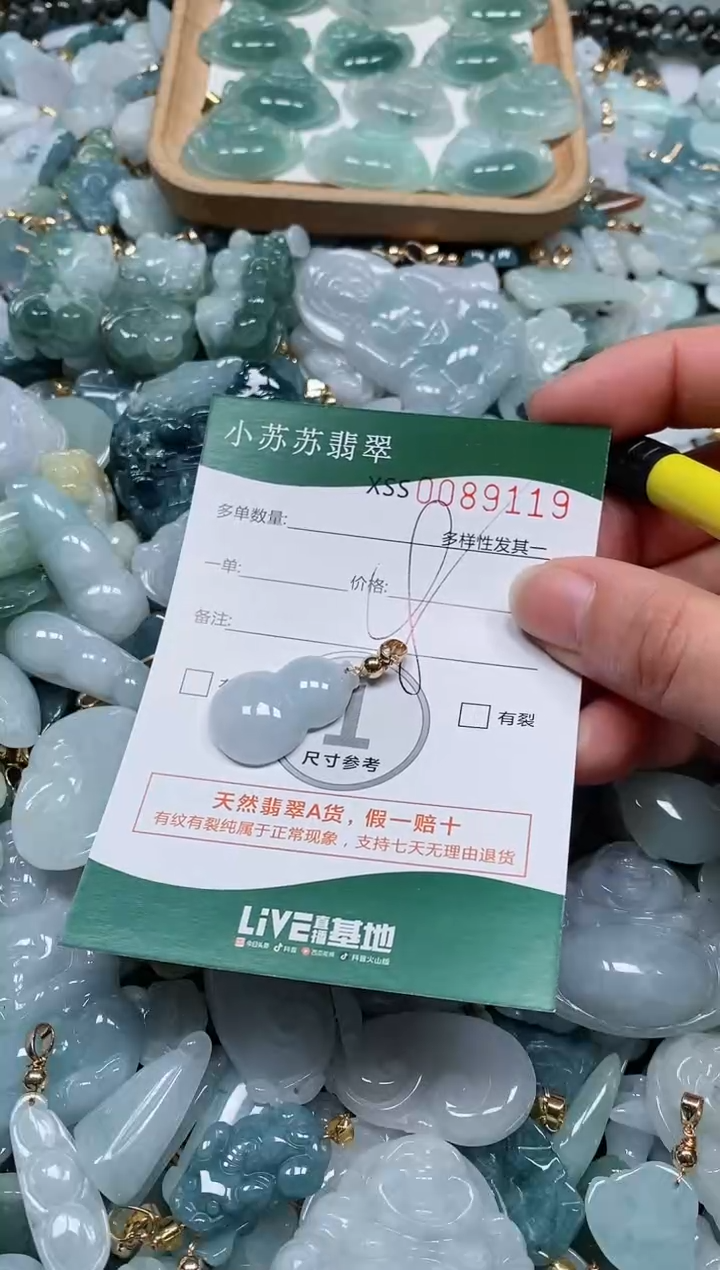 【闪购商品】翡翠颈饰未镶嵌闪购商品0089119