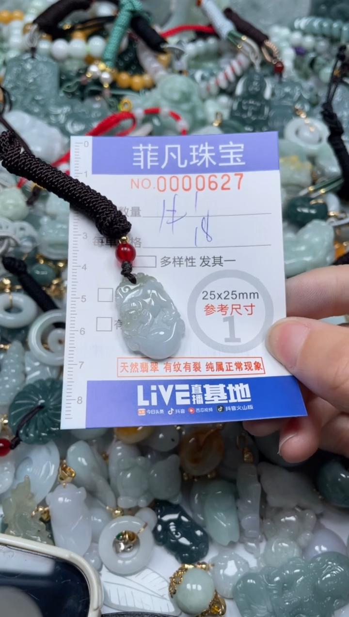 【闪购商品】翡翠颈饰未镶嵌00..0627