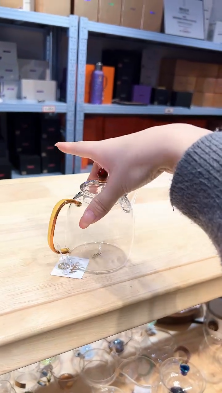 禾器宴臣壶琥珀色➕清禾杯琥珀色一只