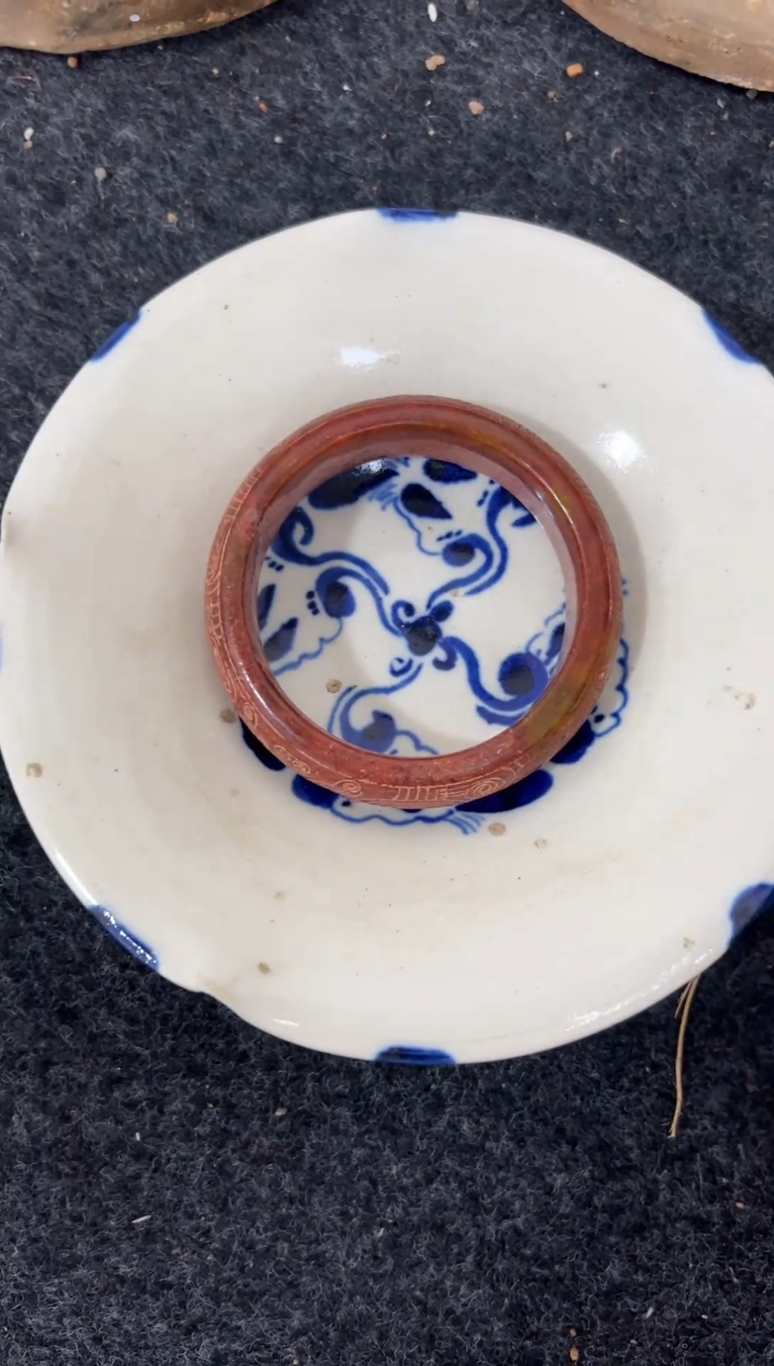 瓷片手工，手绘，瓷器