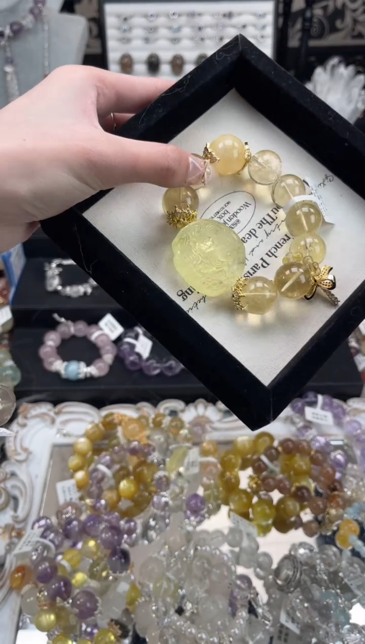 【闪购商品】水晶手链未镶嵌天然水晶 多样性发货