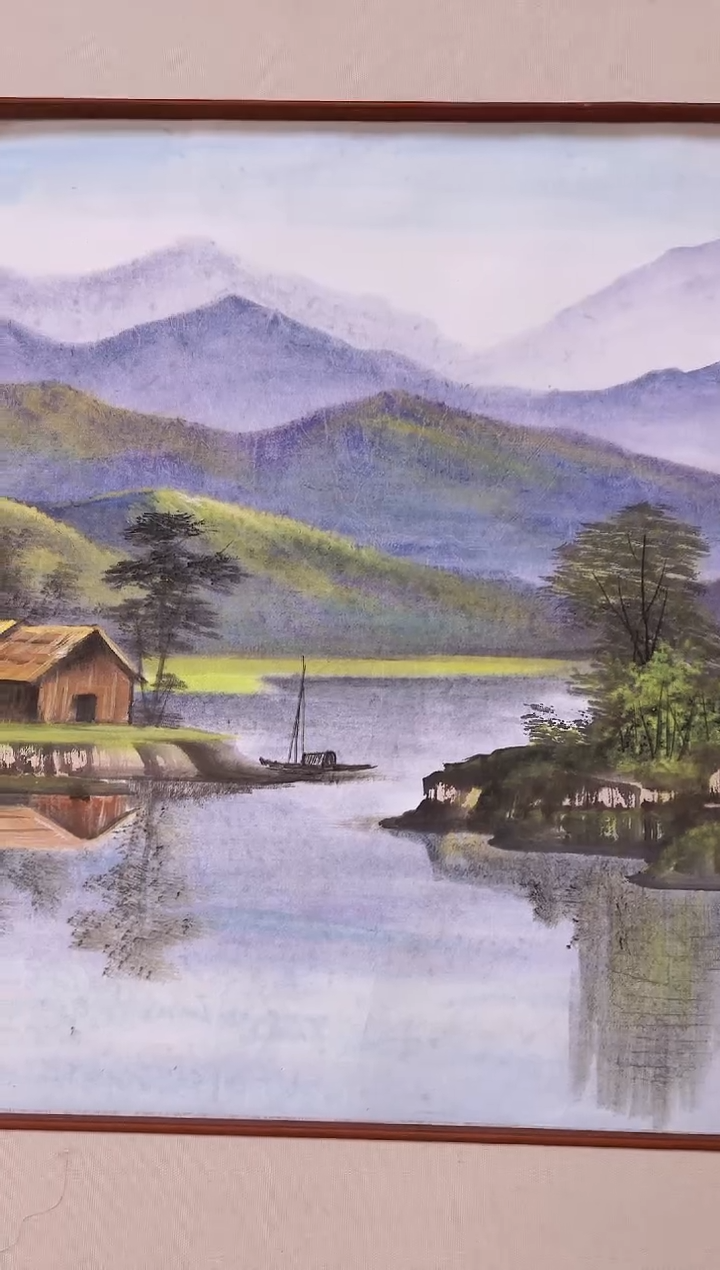 【闪购商品】绘画孙文启《山水》