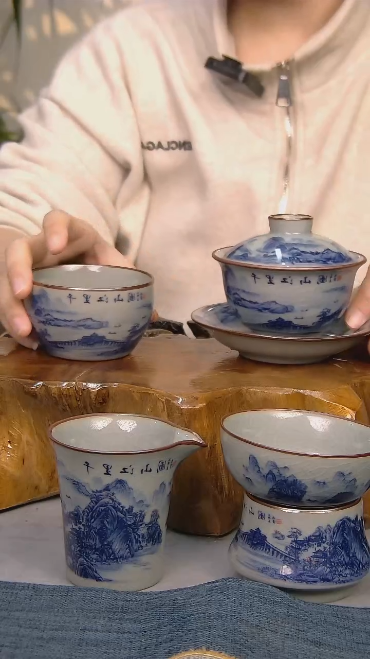 【闪购商品】简装家用款4件套 陶瓷家用茶具系列