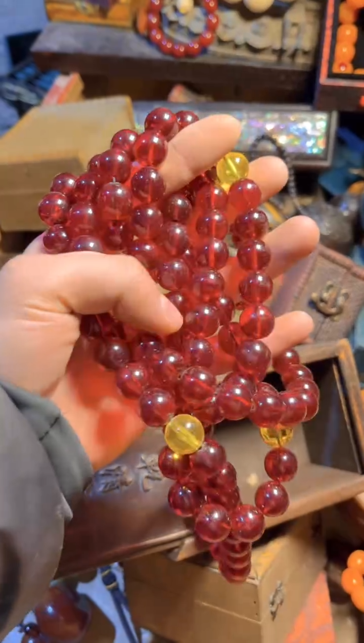 【闪购商品】血珀颈饰未镶嵌兰妹精品精选链接25