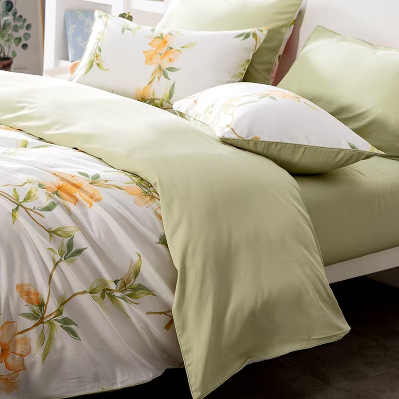 【凤凰购物】精选！全棉田园风单被套-浅夏微雨