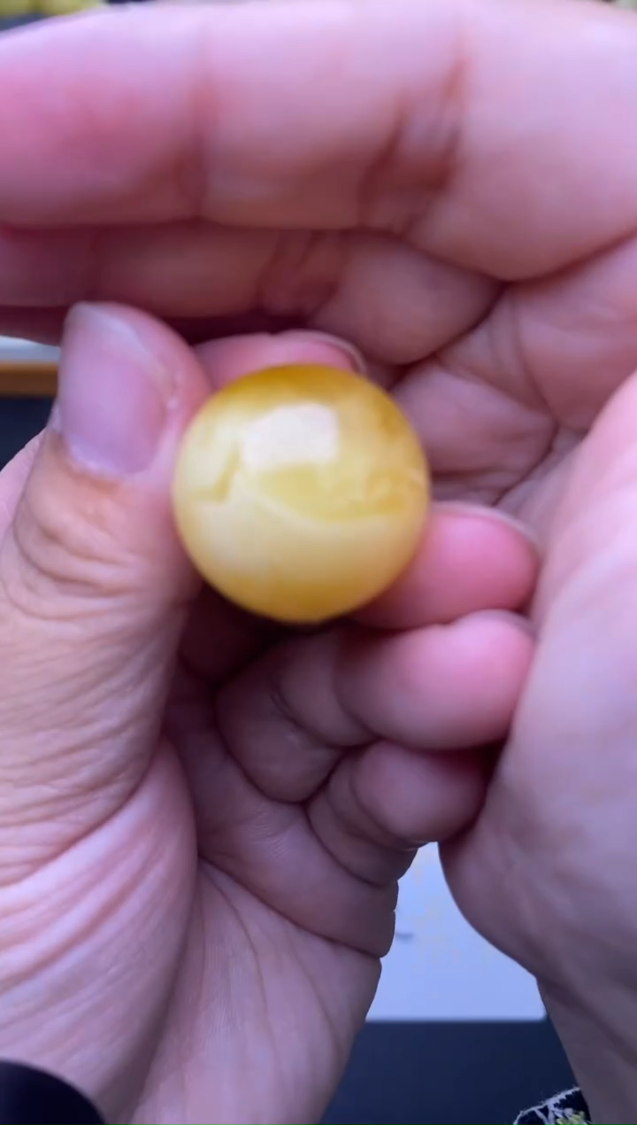 裸石琥珀未镶嵌大小姐珠宝严选115