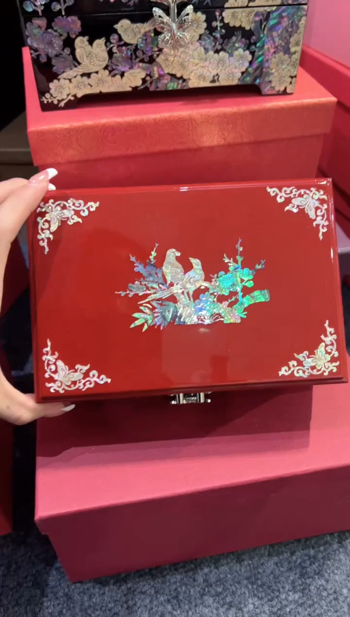 【闪购商品】单层单·弘贝雅螺钿漆器文化馆