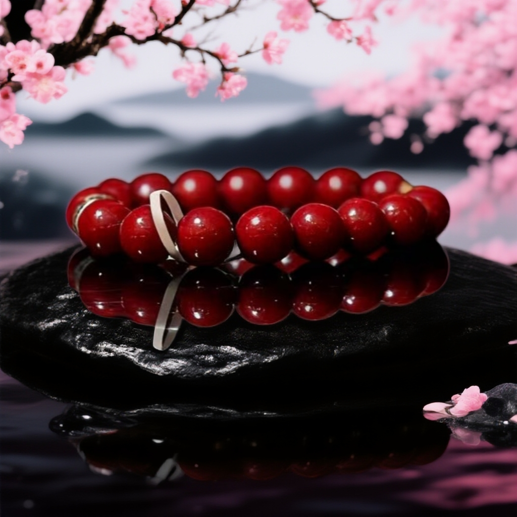 天然辰砂天官赐福帝王砂单圈309【无礼盒】