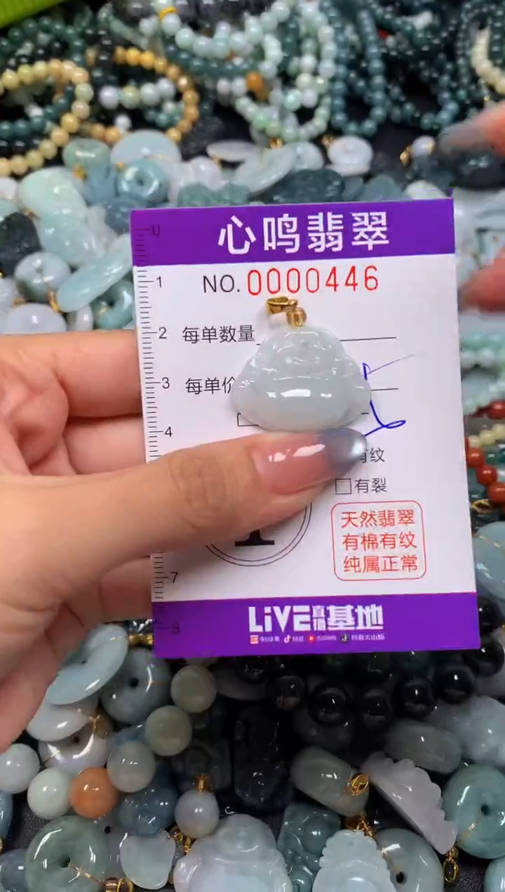颈饰未镶嵌翡翠闪购00446