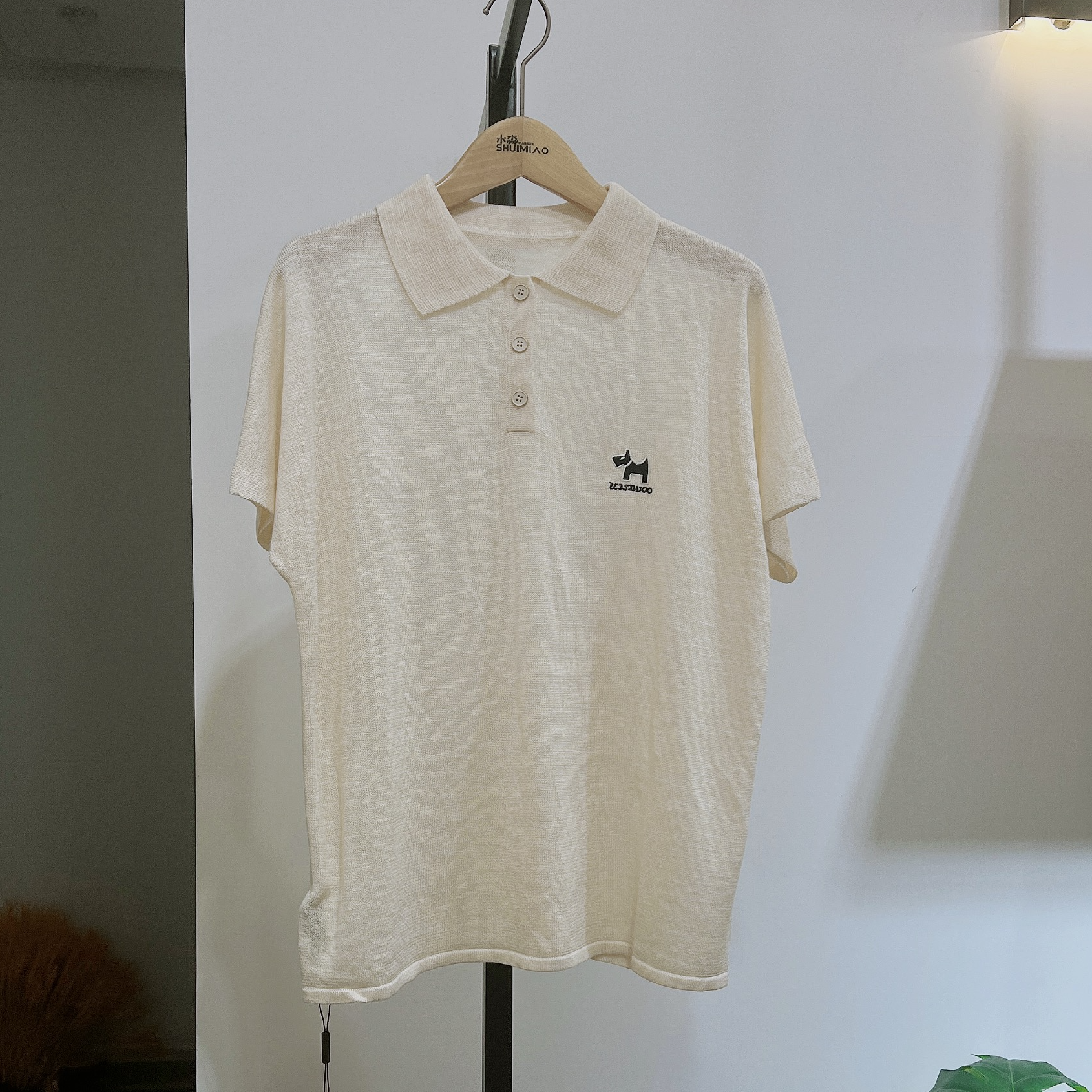 水淼大码胖妹妹毛织套头衫0717