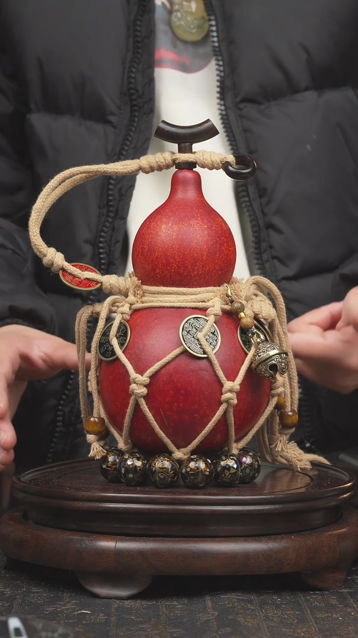【闪购商品】0221号大漆酒葫芦  一物一拍