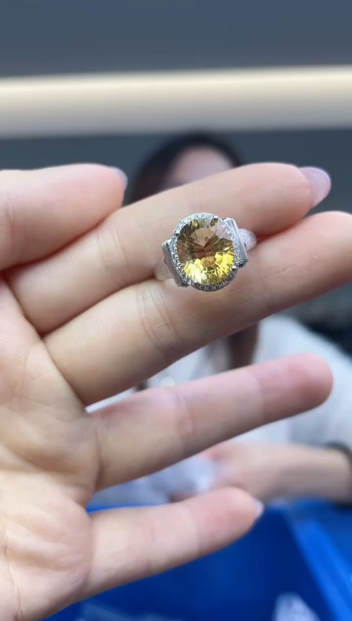 【闪购商品】水晶`银S925镶嵌（多样性发一件）