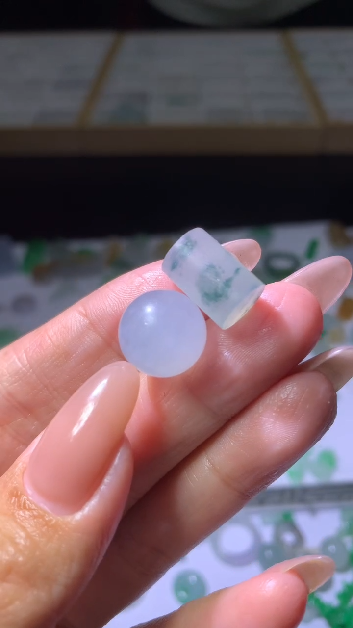 未镶嵌定制翡翠小**?MXX060875
