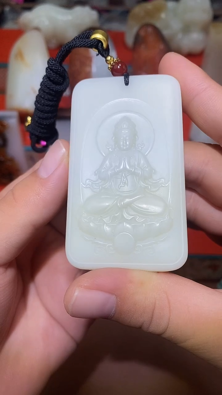 和田玉未镶嵌颈饰5.31LL多样性拍一发一12