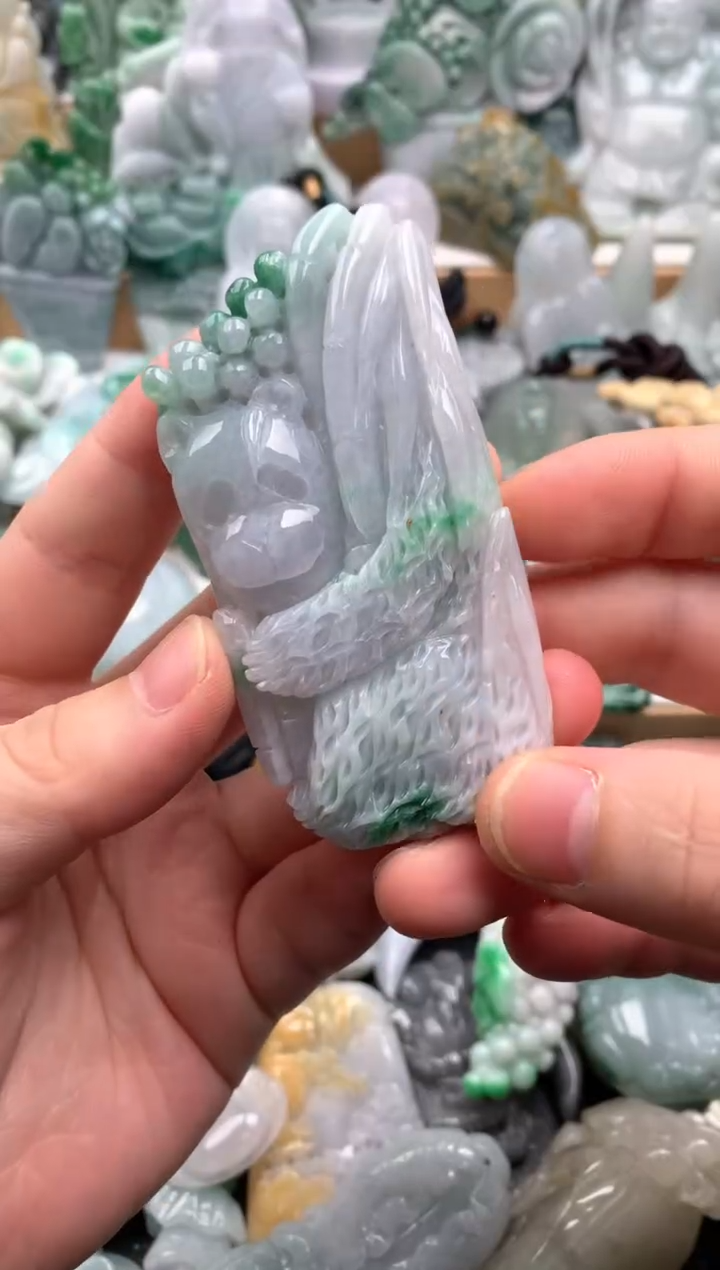 吊坠(不含链)未镶嵌翡翠1