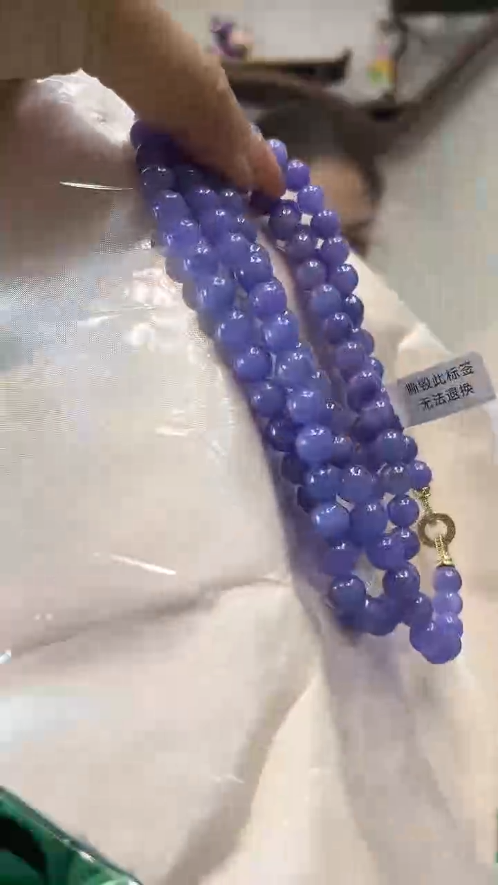 【闪购商品】砖雕闪12 紫罗兰项链