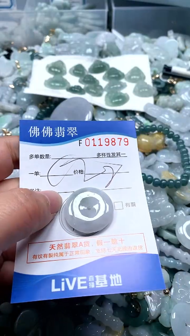 【闪购商品】翡翠颈饰未镶嵌闪购商品0119879