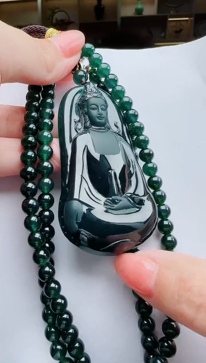 颈饰未镶嵌翡翠多样性发其一79575   