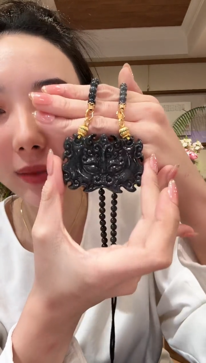 【闪购商品】翡翠颈饰未镶嵌国风